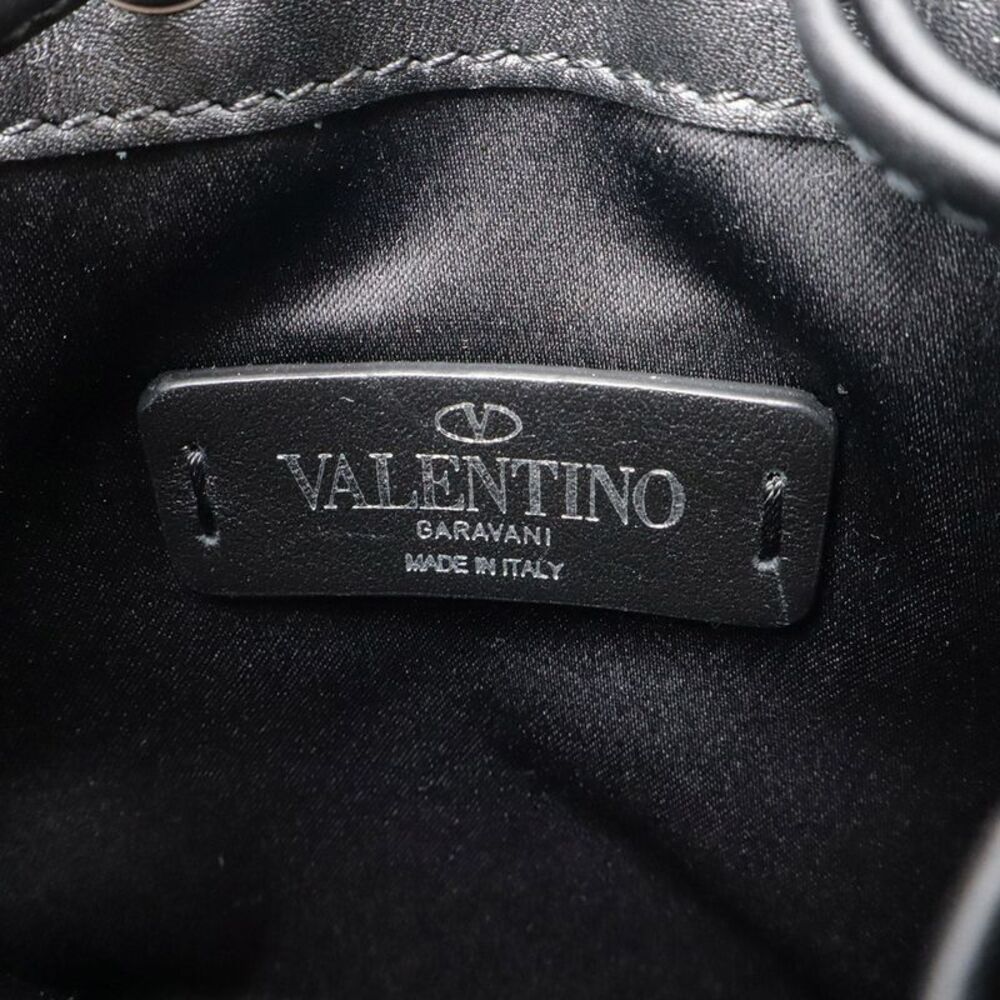 Valentino Leather V Logo Shoulder Pouch - Picture 7 of 7
